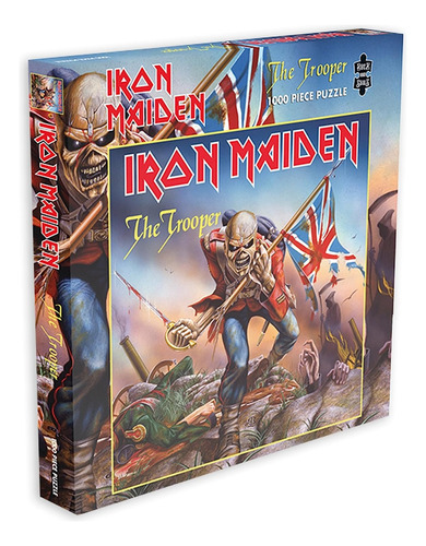 Iron Maiden The Trooper Rock Saws Rompecabezas 500 Pzas