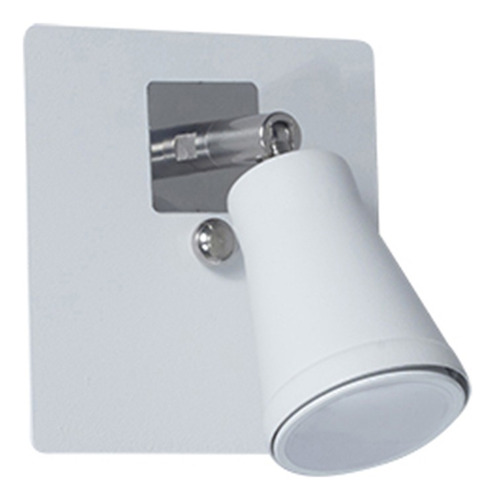 Aplique Pared Ferrolux 1 Luz Dublin Gu10 P/dicro Led Blanco