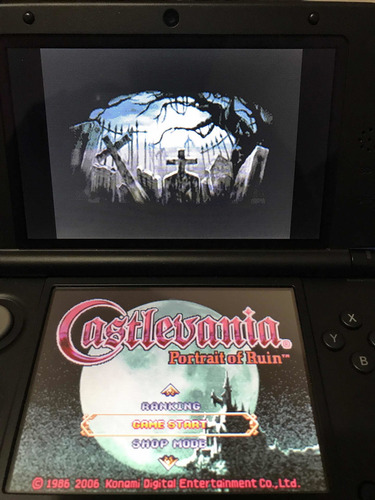 Castlevania Order Of Ecclesia & Portait Of Ruin Originales (Usado)