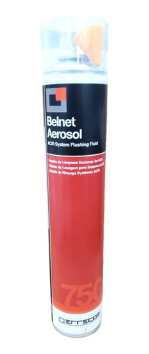 Belnet Aerosol 750ml Agente De Limpieza Flush Con Valvula