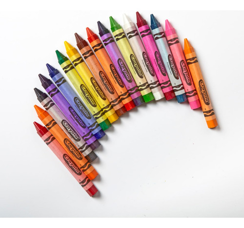 Paquete De Crayones Triangulares Crayola, 16 Colores, Mayo