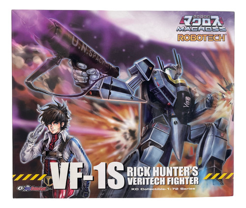 Vf-1s Rick Hunter Escala 1:72 Robotech