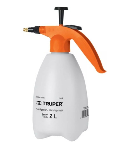 Pulverizador Fumigador Mano 2l Truper Pico Bronce Jardin