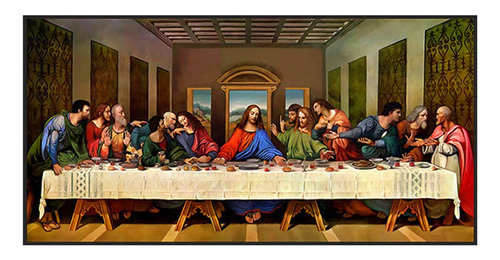 Kit Pintura Al Oleo Bricolaje Numero Lienzo Jesus Pincel X