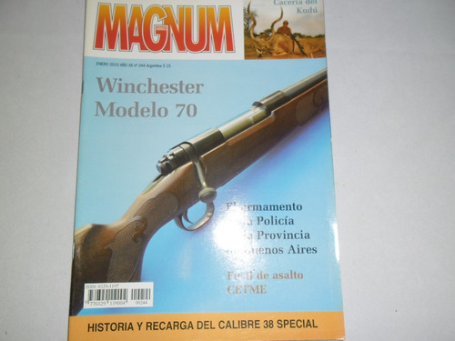 Revista Magnum 244revolver Colt Official Police 38 Spl