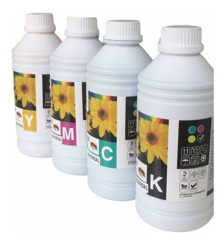 Tinta Dye Premium Compatible Con Todas Las Marcas