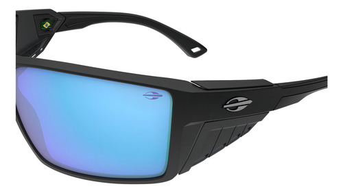 Óculos Solar Mormaii Side Shield S M0164a1497 Lente Espelhad Cor Preto