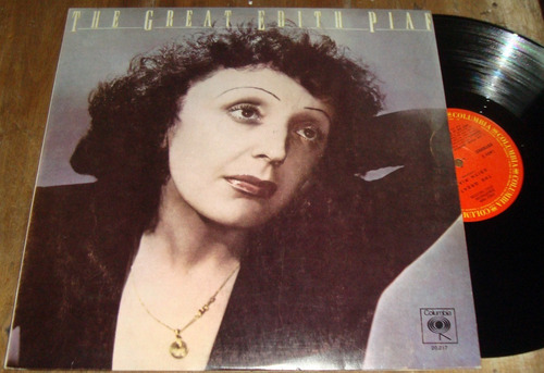 Edith Piaf The Great Lp Promo Argentino Kktus