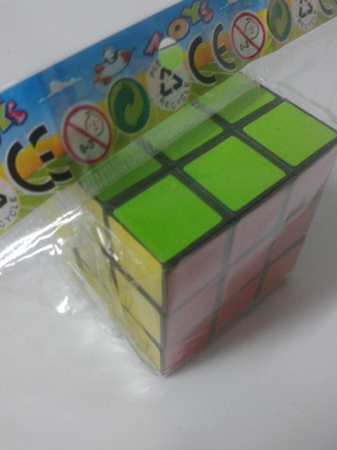 Cubo Magico Rubik 3x3x3 + Truco Gratis De Armado Facil $