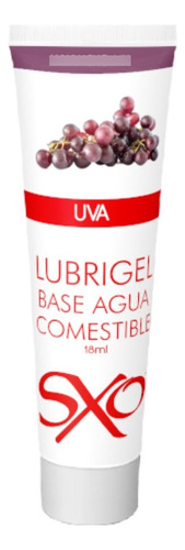 4 Lubrigel Base Agua Comestible Sabor Uva Sxo 18ml Uva