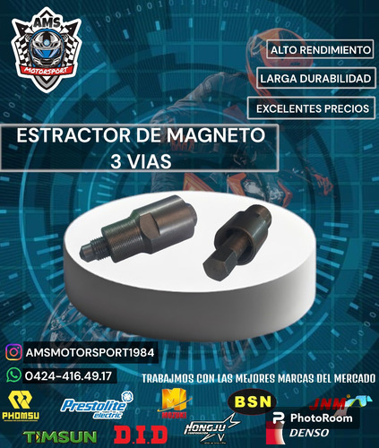 Estractor De Magneto 3 Vias