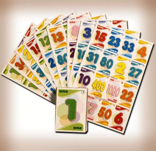 Lotería Paquete Didáctico, Números Tablas Colores Cuerpo Hum