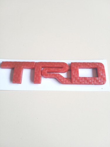 Emblema Toyota Trd Rojo Tacoma Sr5 Fj Hilux Meru 