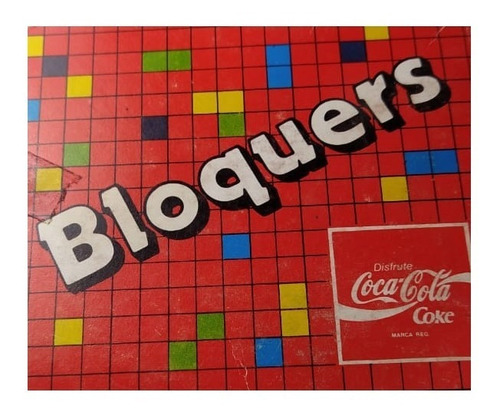 Nuevo Playgo Basa Bloquer Coca Cola Vintage