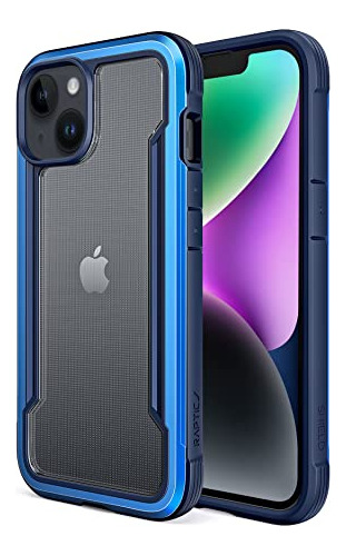 Funda Raptic Shield Para iPhone 14 - Marine Blue