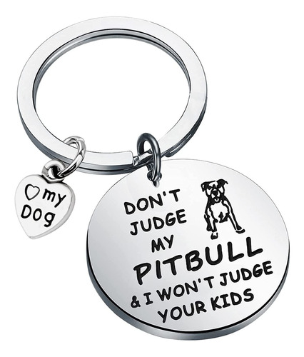 Pitties - Llavero Pitbull Para Amantes De Los Perros, Regalo