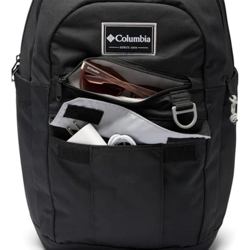 Mochila Unisex Columbia Buxton 26 L, Negra, 1 Unidad