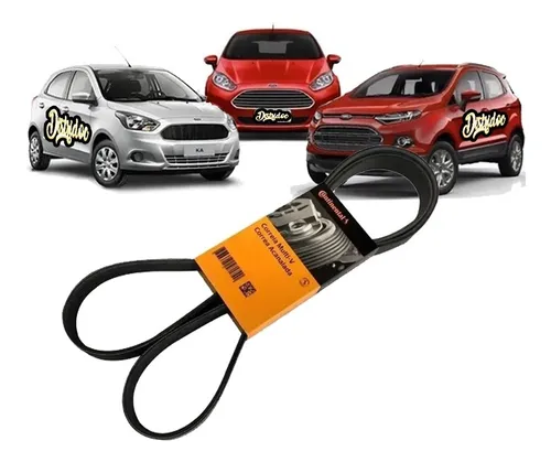 Correa Elastica Alternador Polyv Ka+ Ecosport Fiesta 2014/