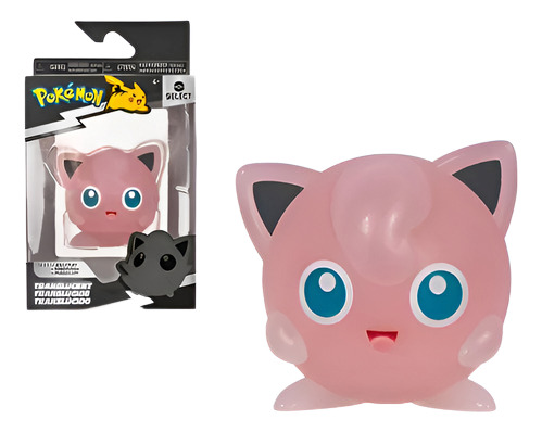 Pokemon Select Figura Traslucida Jigglypuff Battle Figure