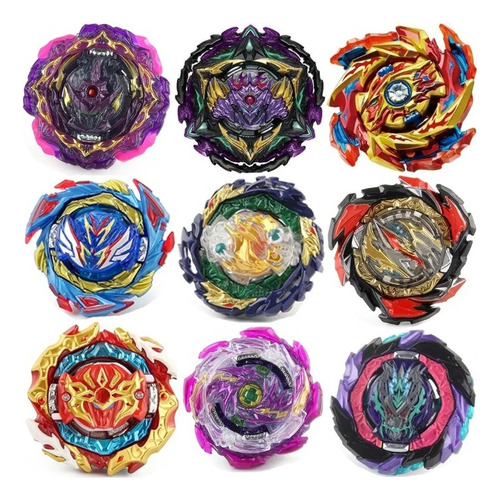 Beyblade Explosão Com Lançador Metal Booster Bay Starter