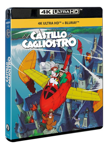 4k Ultra Hd Blu-ray El Castillo De Cagliostro / De Miyazaki