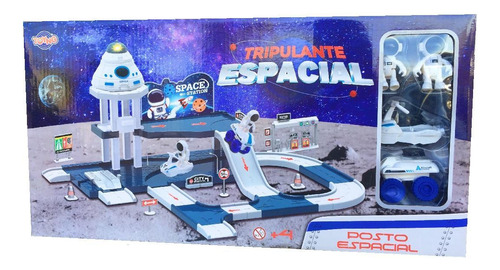 Kit Espacial Completo Com Luz Posto Espacial 45957 Toyng