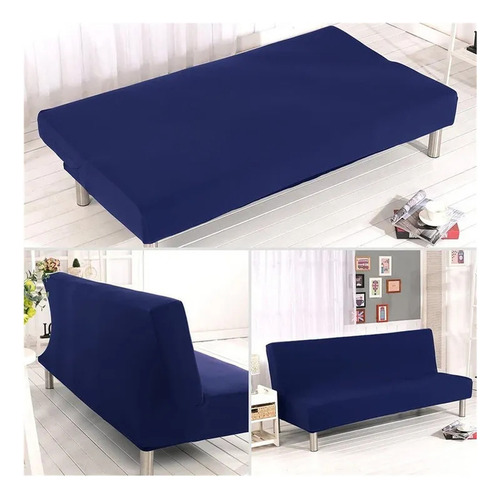 P Capa Sofá-cama Sem Braços, Capa Futon Elástica