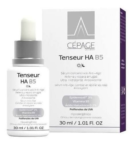 Cepage Tenseur Ha B5 Sérum Concentrado Antiedad  30ml Tipo De Piel Todo Tipo De Piel