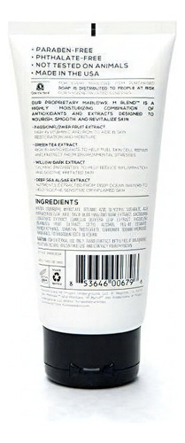 Marlowe No. 123 Humectante Facial Para Hombres 6 Oz | Locio