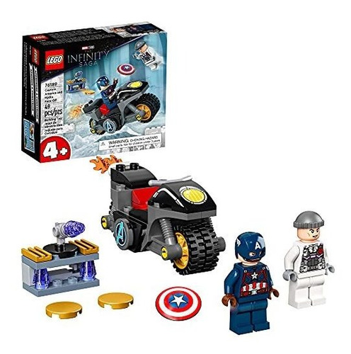 Lego Marvel Capitán América E Hydra Face-off 76189