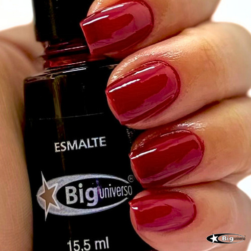 Esmalte Transparente Netuno Big Universo 15,5 Ml Vermelho