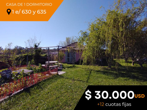 Casa En Venta - 1 Dormitorio 2 Baños 1 Cochera - 1500 Mts2 - Villa Elvira [financiada]