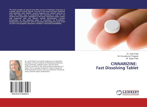 Libro:  Cinnarizine: Fast Dissolving Tablet