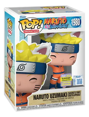 Funko Pop Naruto Uzumaki Sasukes 1980 SDCC 2025 | MercadoLivre