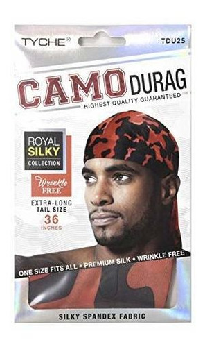 Tyche Silky Durag Royal Silky Collection Ultra Storm Camufla