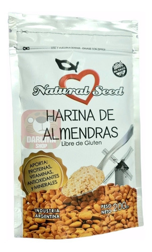 Harina De Almendras Natural Seed Sin Tacc Macaron  Belgrano