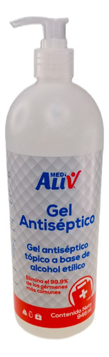 Gel Antibacterial Medialiv- 946 Ml Fragancia Neutra