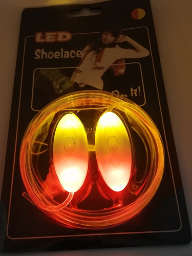 Trenzas Led Luminosas, Zapatos Luminosos, Fashion, Glow!!