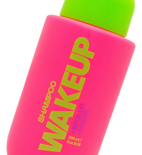 Primont Wakeup Shampoo Pelo Anti Frizz Brillo 300ml 3c