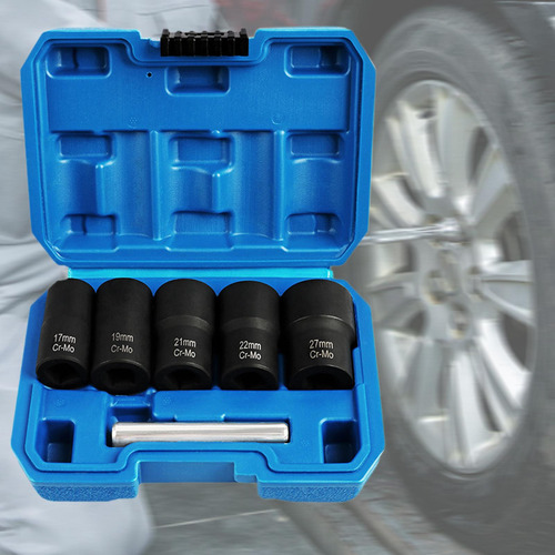 Conjunto De 6 Herramientas Para Extraer Tuercas Especiales,