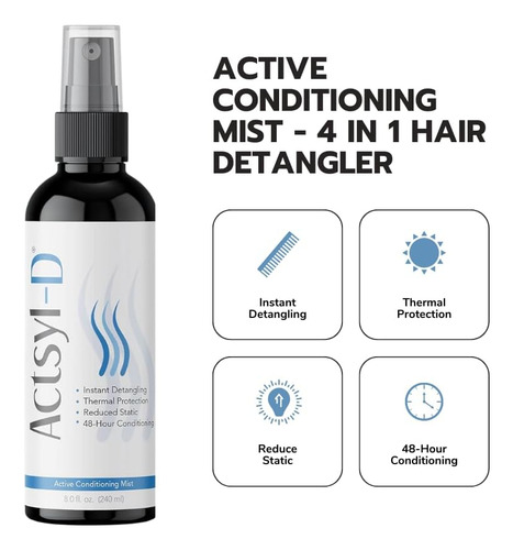 Actsyl-d Active Conditioning Mist - Desenredante De Cabello