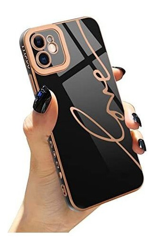 Ook Compatible Con iPhone 11 Case Love Letter Graphic 7hl2h