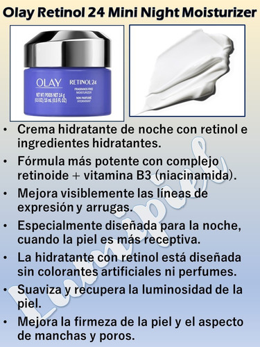 Olay Vitamin C Moisturizer Spf 30 + Retinol Mini Night Cream Todo Tipo De Piel Día