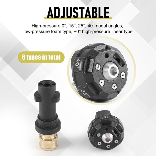 Adaptador De Lavadora De Alta Presión Con Punta De Boquilla