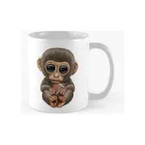 Comprar Taza Lindo Bebé Mono Jugando Con El Fútbol Calidad Premium