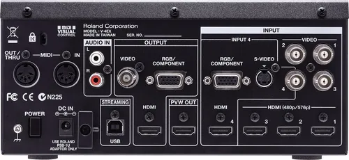 Roland V4ex Mixer 4 Canales Video Sd Digital Hdmi