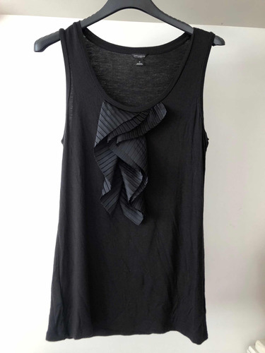 Musculosa Ann Taylor Impecable Negra T S C Volado