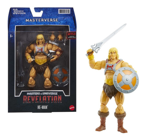 Imagem 10 de 10 de Boneco He Man - Master Of The Universe - Revelation - Mattel