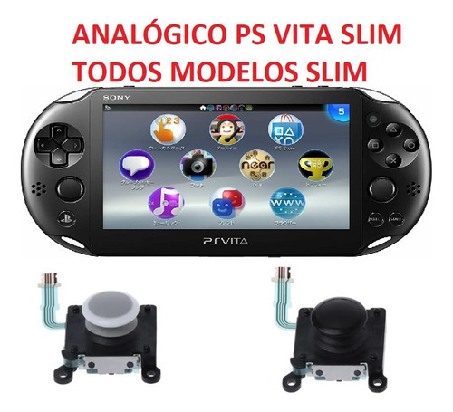 Analógico Preto Ou Branco Ps Vita Slim 2000 Original