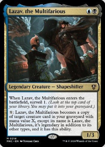 Mtg - Deck Commander Multicolorido
